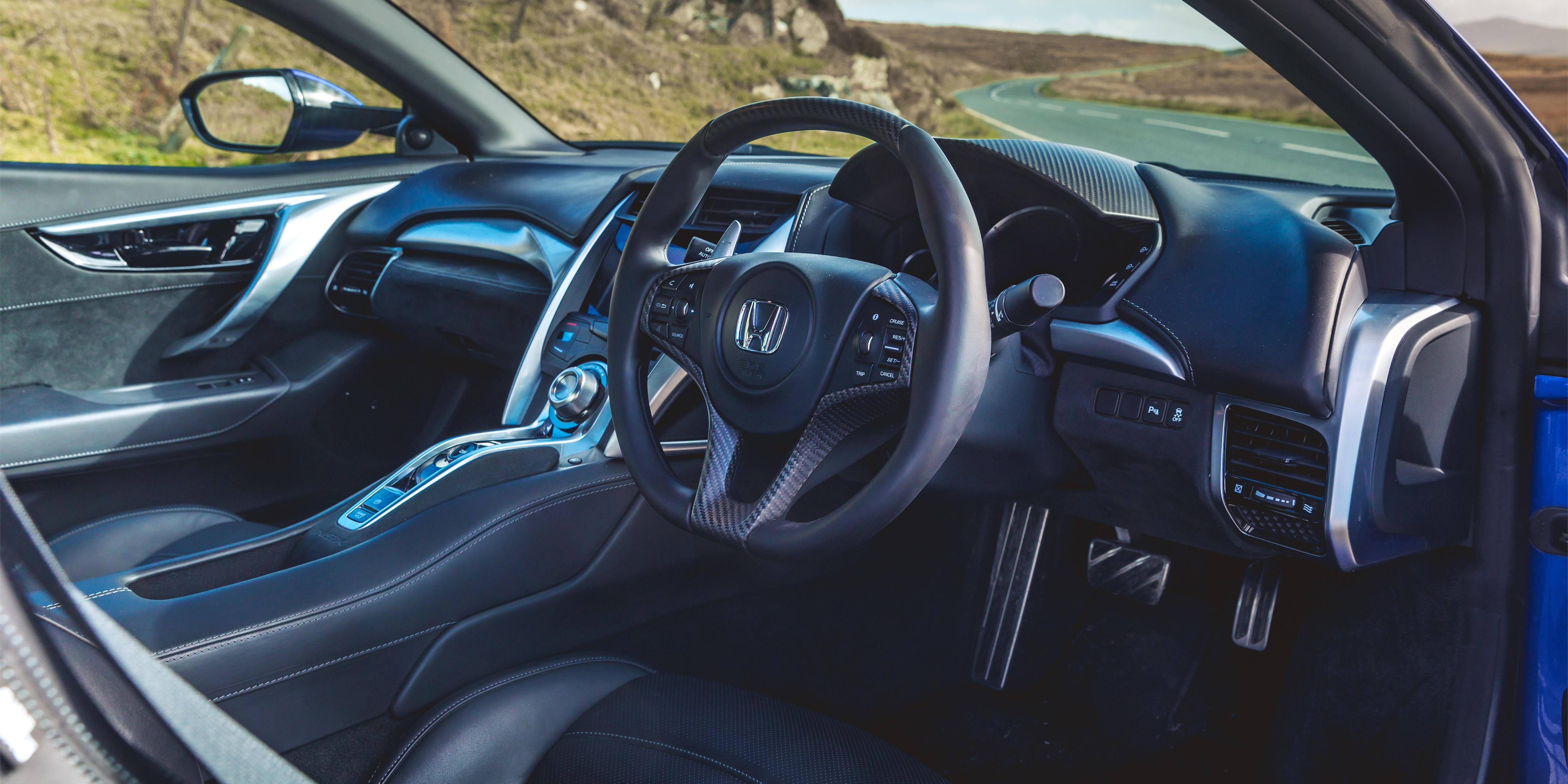 Honda NSX Interior Infotainment Carwow