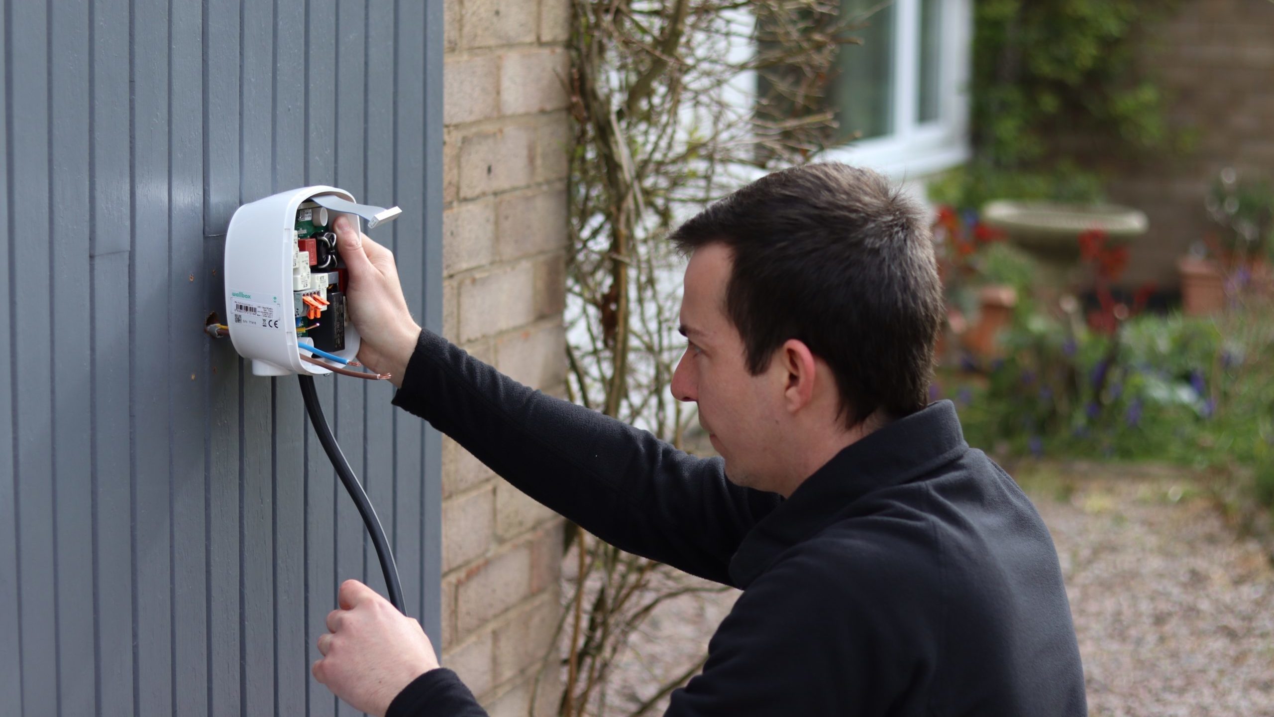 Fitting car store charger at home