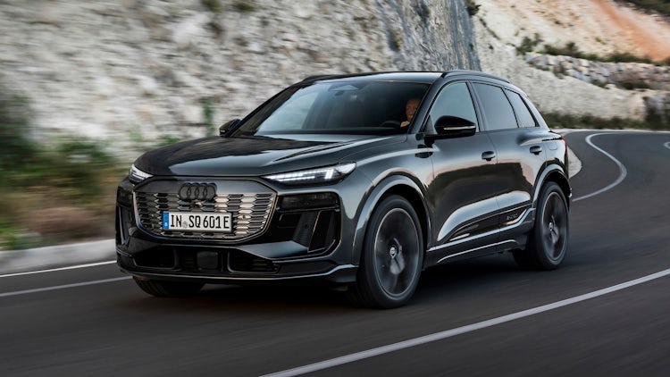 New Audi Q6 e-tron revealed: Carwow gets hands-on with posh electric SUV |  Carwow