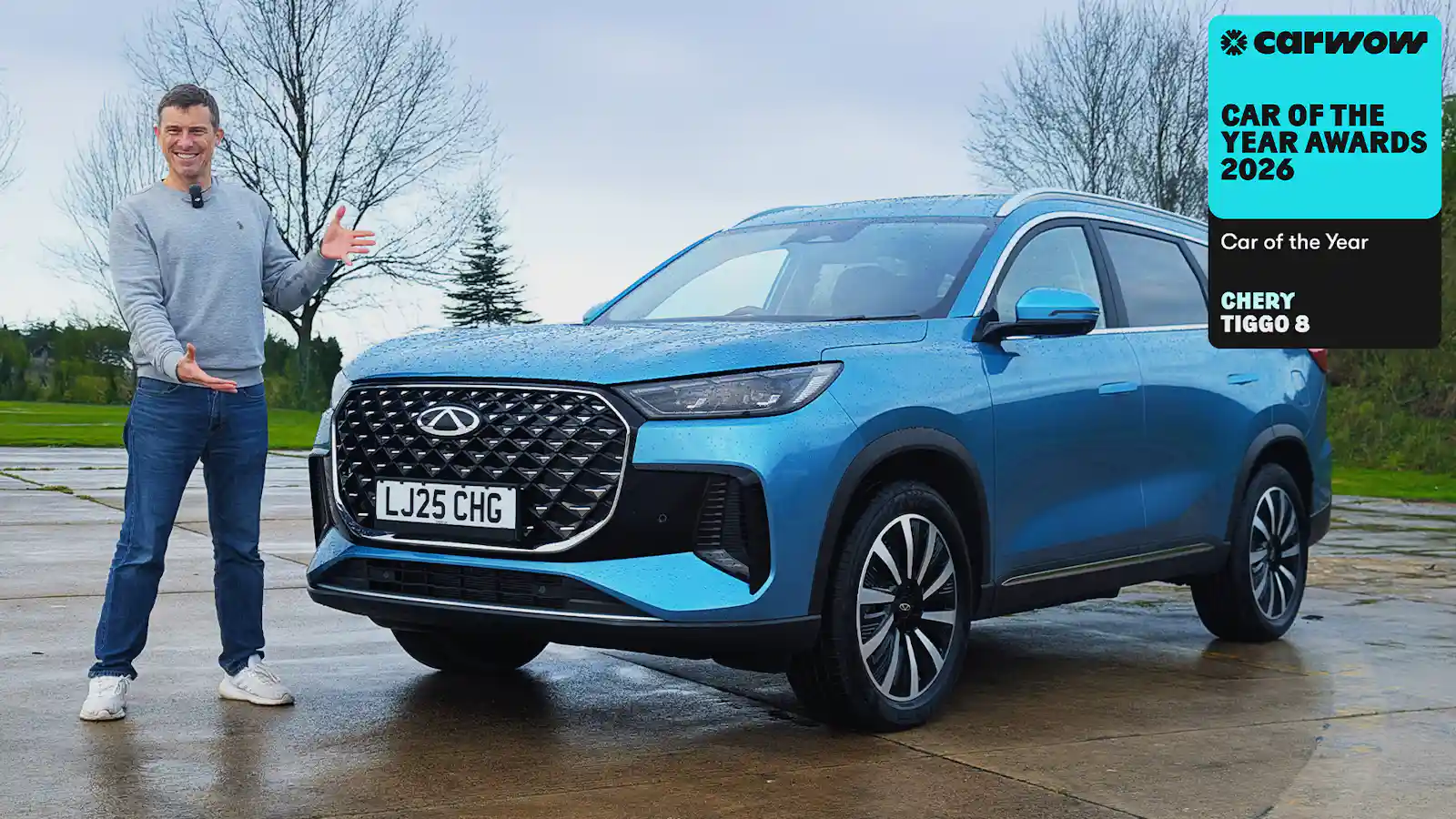 Chery Tiggo 8 wins Carwow Car of the Year 2026 | Carwow