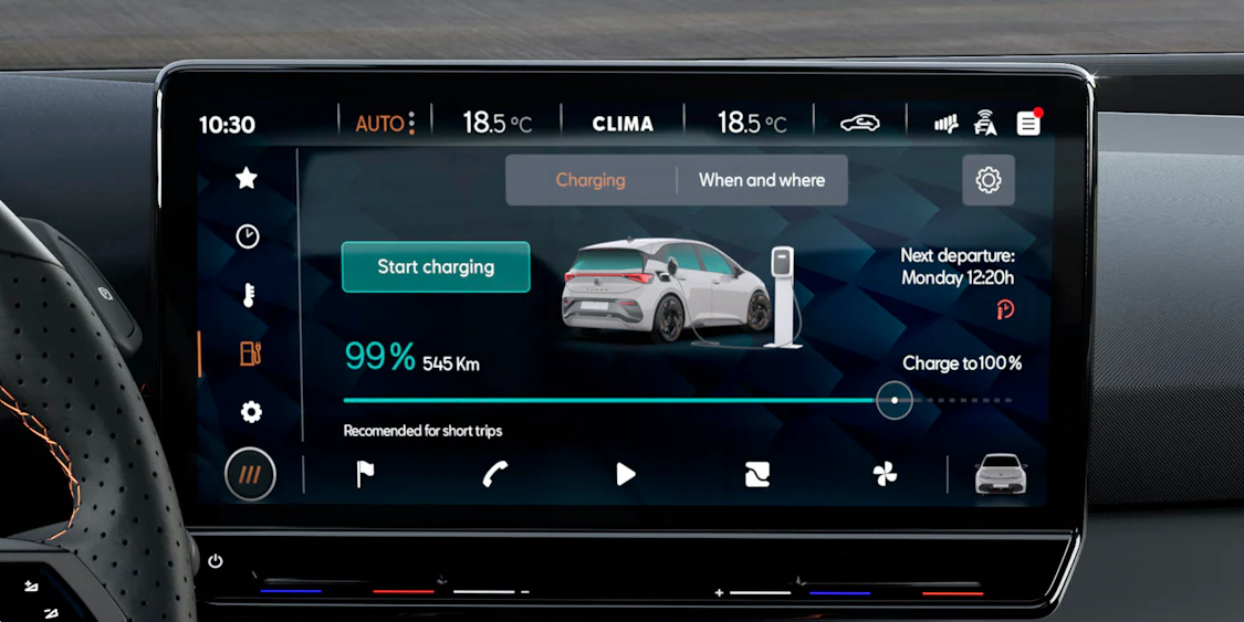 Cupra Born Interior Infotainment Carwow cupra-born-interior-infotainment-carwow