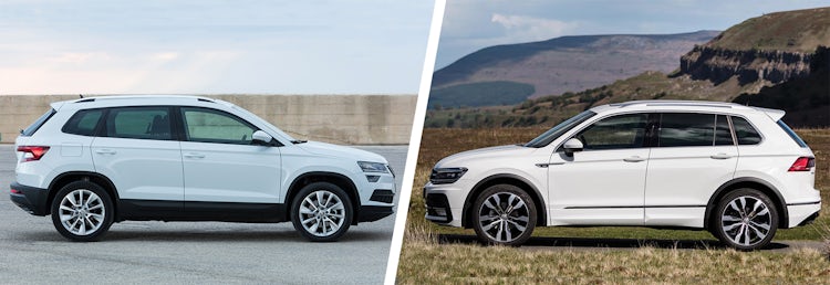 Skoda Karoq Vs Vw Tiguan Which Is Best Carwow