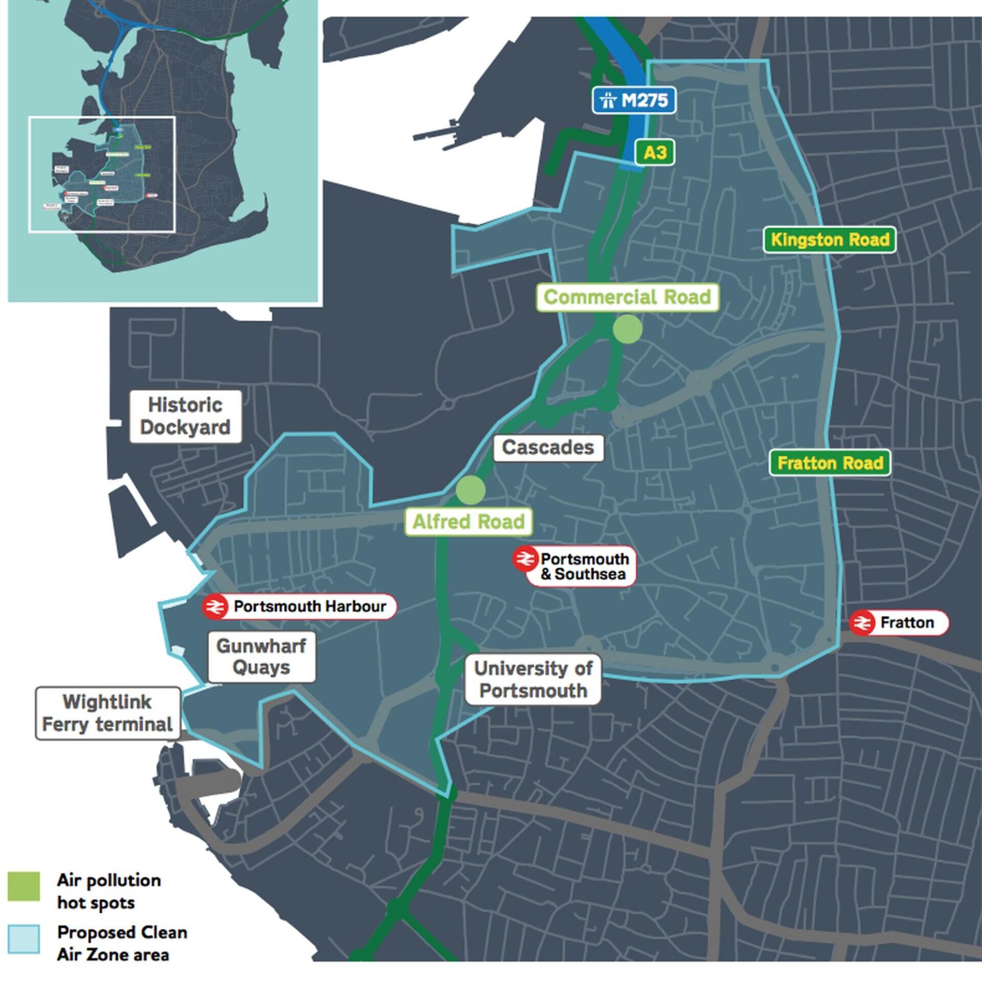 Portsmouth clean air zone guide what to know carwow