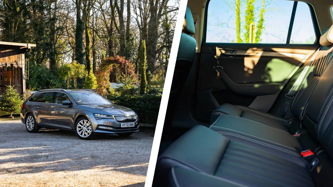 Rear passenger area designed for comfort and legroom in a spacious vehicle interior