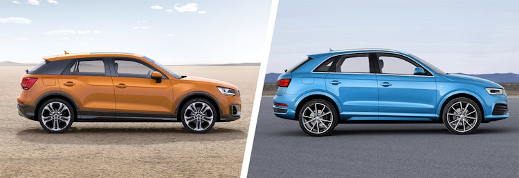 Audi Q2 Vs Q3 Suv Comparison Carwow