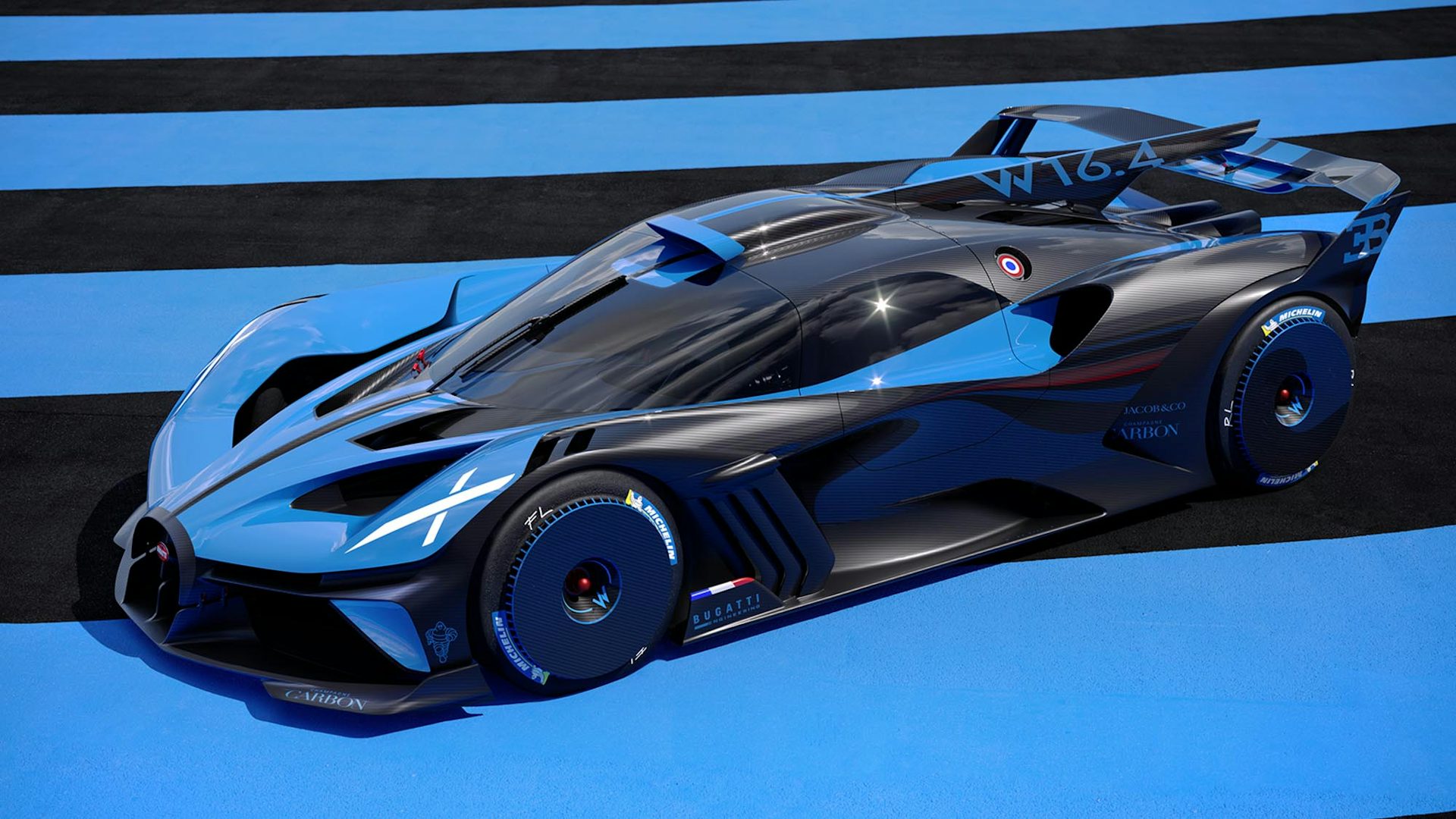 New Bugatti Bolide hypercar revealed: 1,850hp, 1,240kg, 310mph+ top
