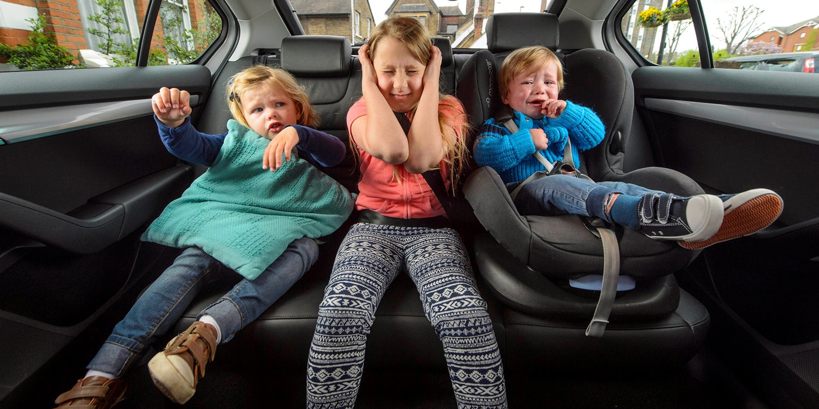 Car seat blanket - Dundee and friends