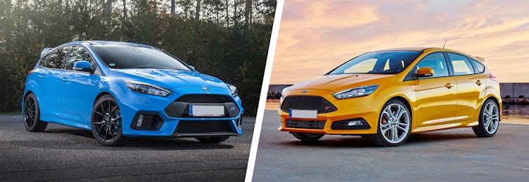 Ford Focus Rs Vs Focus St Hot Hatches Compared Carwow