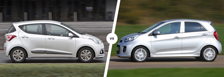  Comparación de Hyundai i10 vs Kia Picanto |  guau