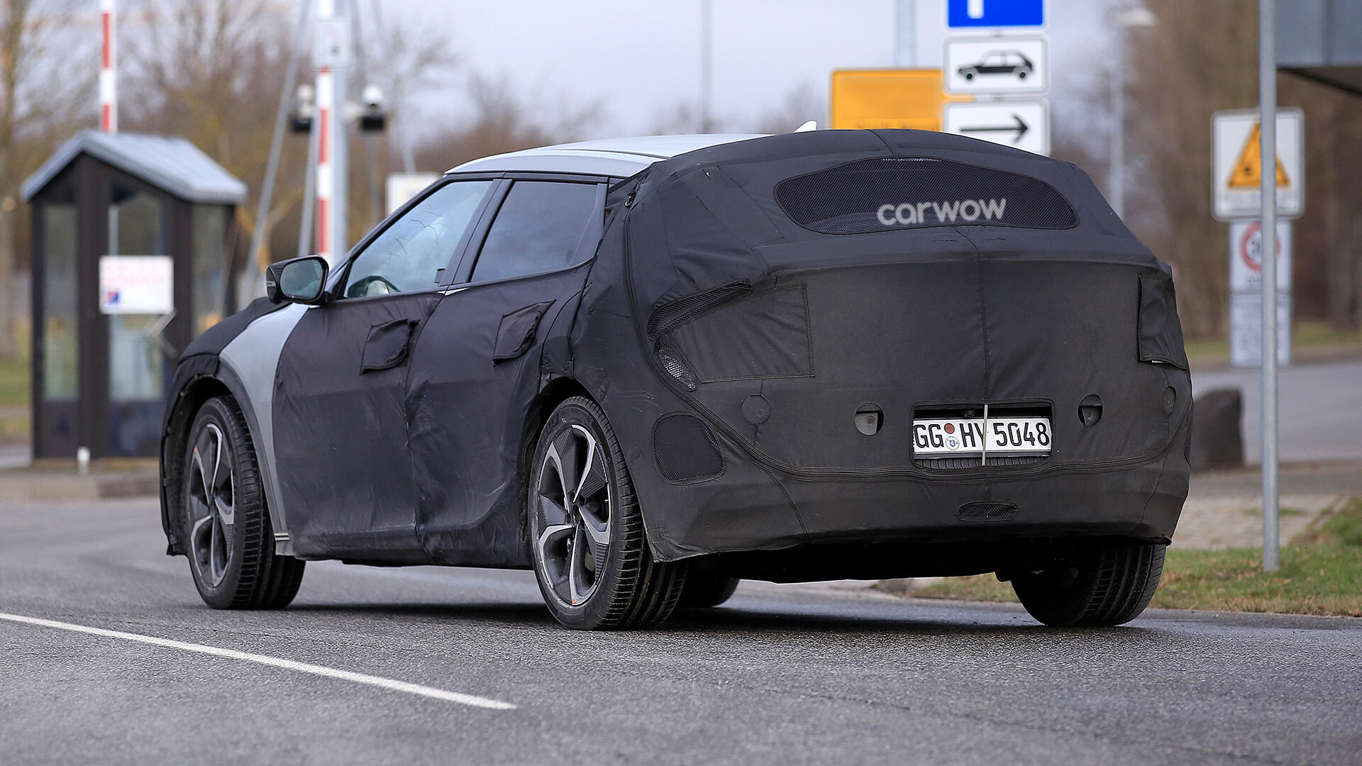 2021 Kia Electric Crossover SUV spotted price, specs and release date