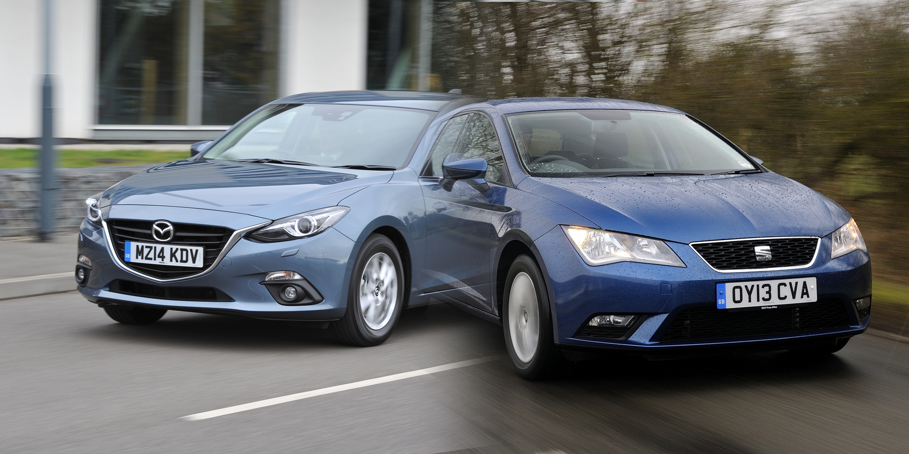 SEAT Leon vs Mazda 3 alternative family hatchbacks compared carwow