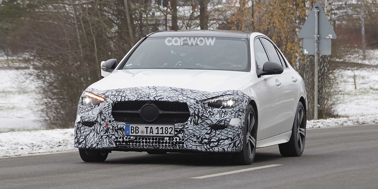 21 Mercedes C Class And Amg C43 Spotted Price Specs And Release Date Carwow