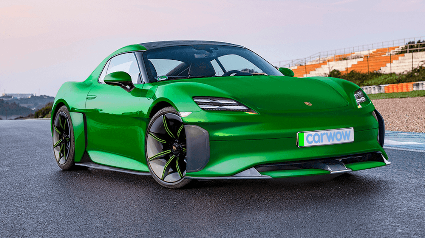 Electric Porsche Boxster: new pictures of near-production sports EV