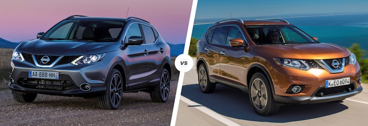 Nissan Qashqai Vs X Trail Style Or Size Carwow