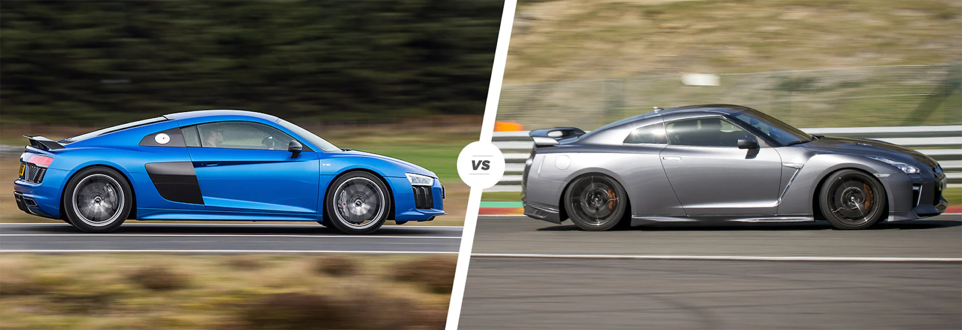 Audi R8 vs Nissan GT-R supercar comparison | Carwow