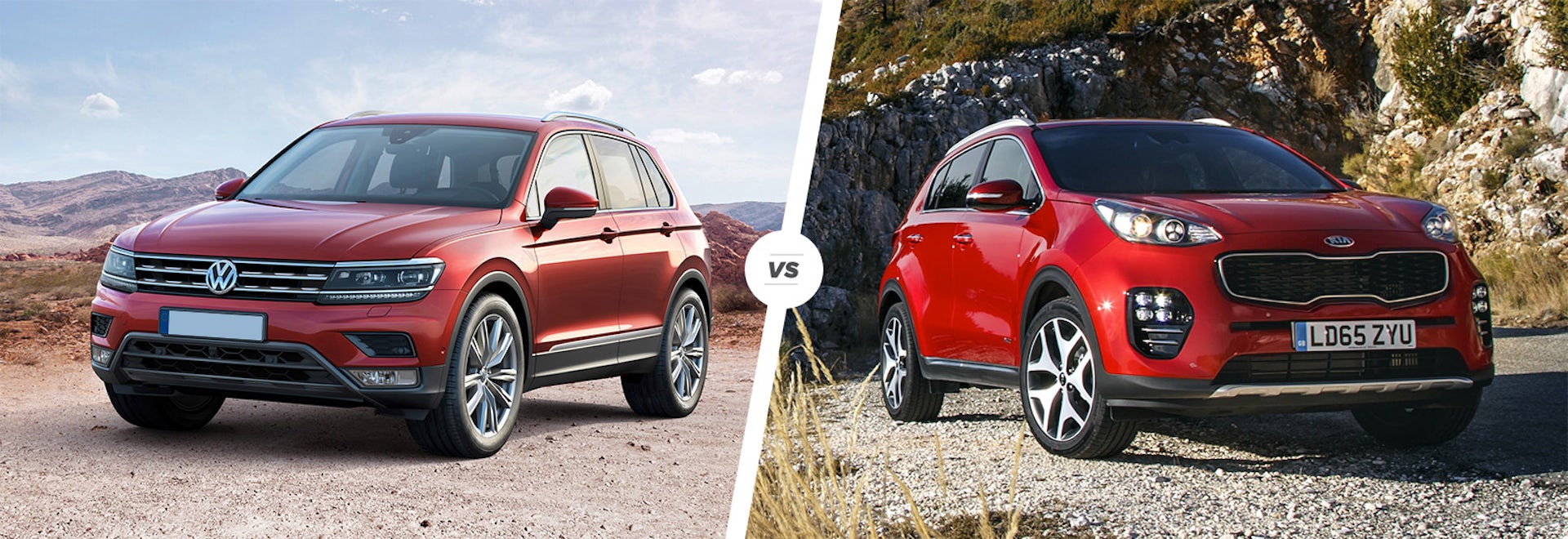 Volkswagen Tiguan vs Kia Sportage comparison carwow